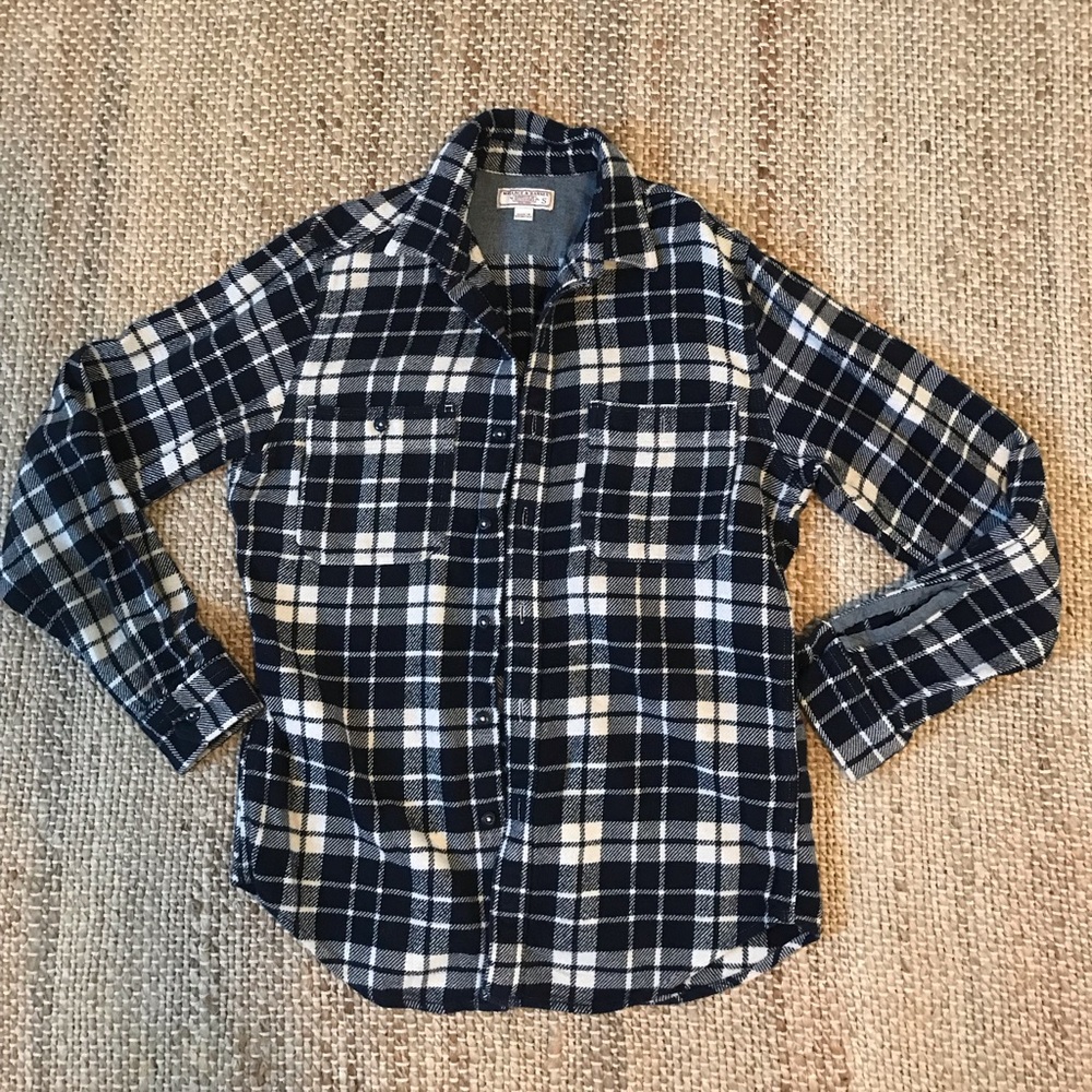 Wallace & Barnes plaid button down